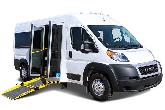 2022 T6 Fourgon accessible aux personnes en fauteuil roulant