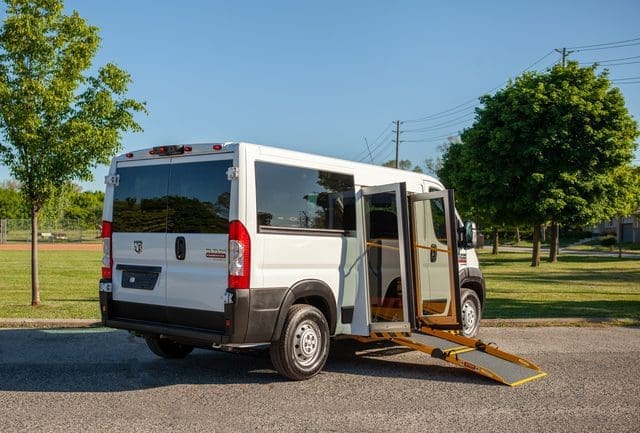 side entry wheelchair van
