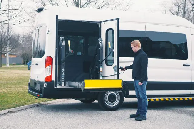 Side Lift Accessible Van