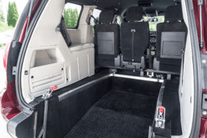 short cut accessible minivan
