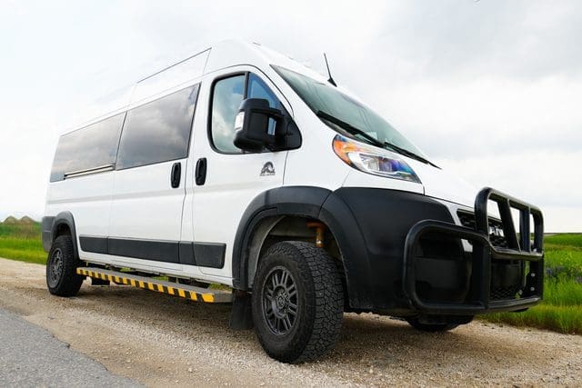 Fourgonnette Trail Edition pour le transport hors route