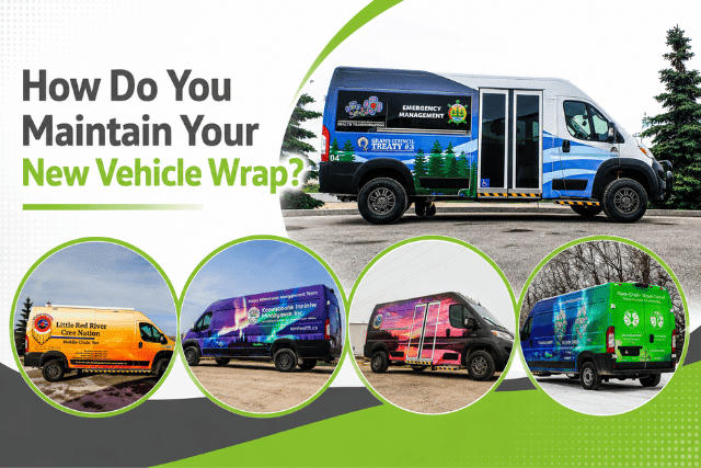 Vehicle wrap maintenance