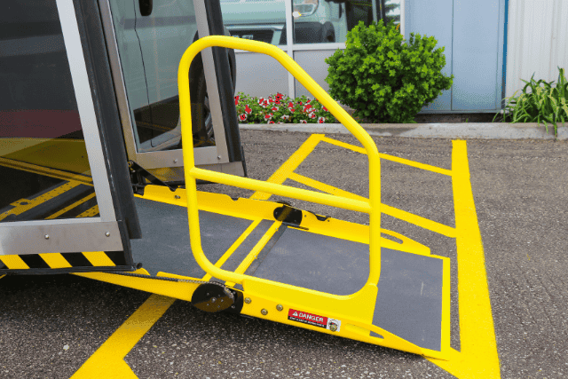 Grab Handle on Ramp